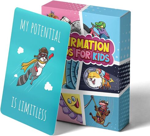 Affirmation Cards for Kids - Mindfulness Positive Messages for Children in Saudi Arabia