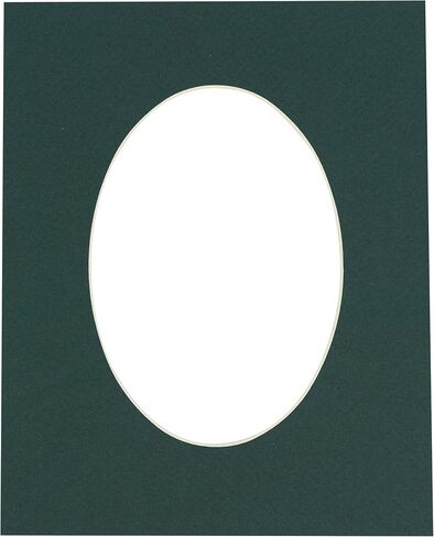 CountryArtHouse Soft Pink Acid Free 17x25 Oval Picture Frame Mat with White Core Bevel Cut for 14x22 Pictures - Fits 17x25 Frame - Pack of 1 Matboard in Saudi Arabia