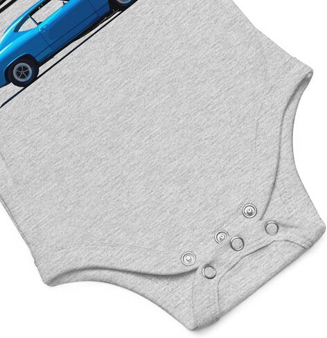 1969 American Muscle Cars Chevy Vette Stingray Camaro Z28 Chevelle SS baby onesie Short Sleeve one Piece in Saudi Arabia