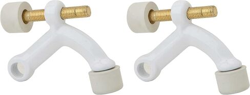 SCHLAGE Ives من Schlage 70A-W حاجز باب مفصلي، أبيض in Kuwait