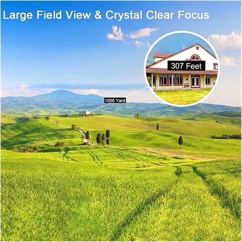 8-24 × 40 تلسكوب أحادي التكبير مع وضوح HD والعدسة البصرية المعدنية - يأتي مع حقيبة جلدية للعرض الفلكي والصور الحادة in Saudi Arabia