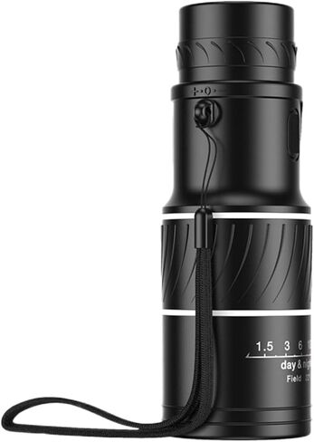 16x52 HD Monocular - التركيز المزدوج ، و 66/8000m البصريات تكبير التلسكوب مع PAK4 PRISM ، نطاق مضغوط للبالغين والأطفال ، مثالي للتخييم ، الصور الحادة in Saudi Arabia