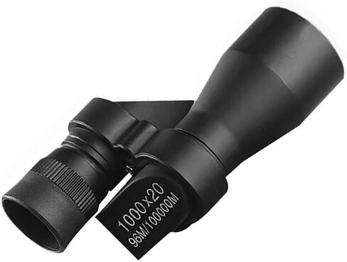 Portable Mini Pocket Monocular Telescope - 1000x20 High Magnification Zoom, Outdoor Fishing, Hunting, Camping, Sharp Images in Saudi Arabia