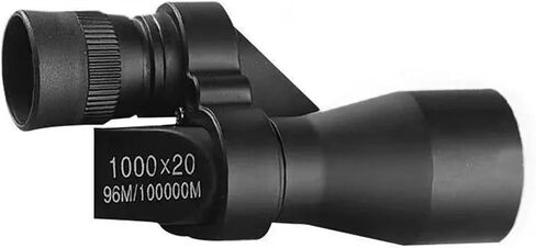Portable Mini Pocket Monocular Telescope - 1000x20 High Magnification Zoom, Outdoor Fishing, Hunting, Camping, Sharp Images in Saudi Arabia