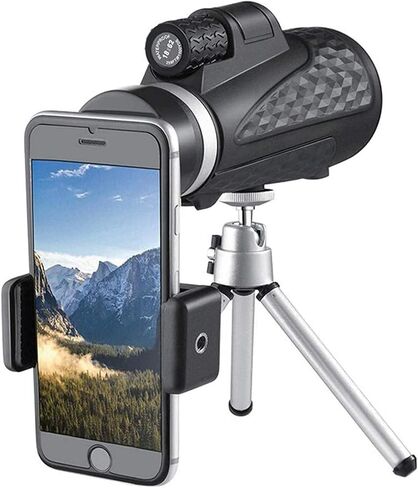 Ultra HD ، HD Telescope ، S مع حامل الهواتف الذكية و Tripod 18x62 مناظير أحادية الطاقة عالية الطاقة لمشاهدة الطيور in Saudi Arabia