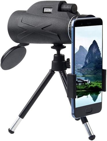 by Higher Path Products,12x Magnification Zoom Lens Telescope High Definition,with Phone Holder Clip in Saudi Arabia