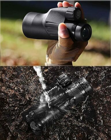 Ultra HD ، 10x50 Rangefinder Rangefinder Prism مقاومة للماء لمشاهدة الهواتف المحمولة للطيور ، والصيد ، والتخييم ، والمشي لمسافات طويلة ، جيدة in Saudi Arabia