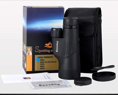 Ultra HD ، 10x50 Rangefinder Rangefinder Prism مقاومة للماء لمشاهدة الهواتف المحمولة للطيور ، والصيد ، والتخييم ، والمشي لمسافات طويلة ، جيدة in Saudi Arabia