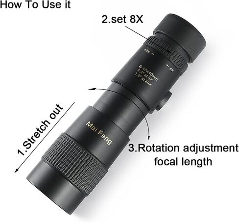 تلسكوبات التلسكوبات المدمجة قابلة للتكبير قابلة للتكبير الزجاج الاحترافي مع Tripod Phone Clip Telescope in Saudi Arabia