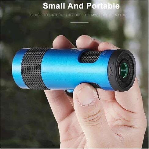 Mini Pocket Zoom Monoculars 10-30x21 Telescope - مقاوم للماء ، بصريات BAK4 FMC ، نطاق محمول للهجرة الخارجية ، التخييم ، المشي لمسافات طويلة ، السفر ، والصور الحادة in Saudi Arabia