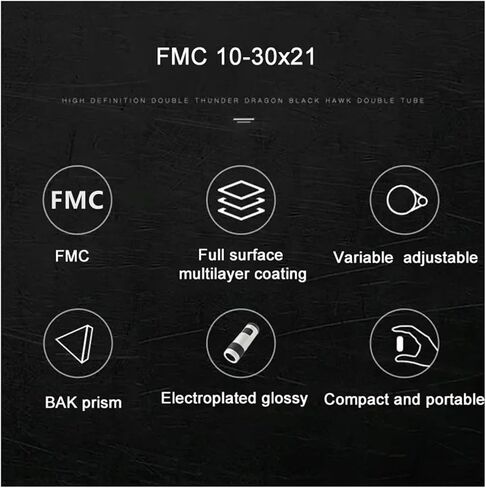 Mini Pocket Zoom Monoculars 10-30x21 Telescope - مقاوم للماء ، بصريات BAK4 FMC ، نطاق محمول للهجرة الخارجية ، التخييم ، المشي لمسافات طويلة ، السفر ، والصور الحادة in Saudi Arabia