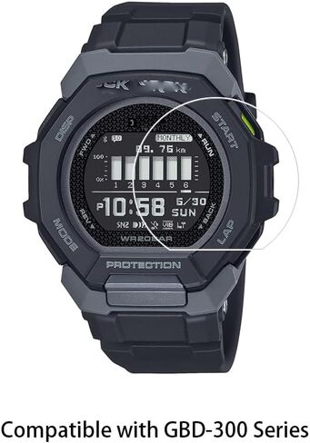 وليوكا واقي شاشة واقي متوافق مع سلسلة Casio GBD-300 ، فيلم واقٍ مضاد للانفجار شديد الانفجار [3 حزمة] in Saudi Arabia
