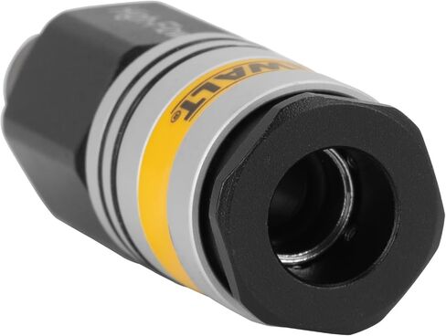 Dewalt High Flow Male Acpler مع تصميم 6 كرات للربط لتصميم لإصدار سريع وسهل ، 80 SCFM في 90 رطل - موصل أداة هواء متينة وفعالة in Kuwait