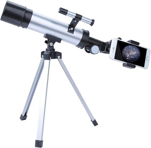 Telescopes Astronomy 600mm Focal Length HD Outdoor Monocular Space Telescope with Adjustable Tripod 50mm Refractor for Beginners in Saudi Arabia