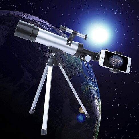 Telescopes Astronomy 600mm Focal Length HD Outdoor Monocular Space Telescope with Adjustable Tripod 50mm Refractor for Beginners in Saudi Arabia
