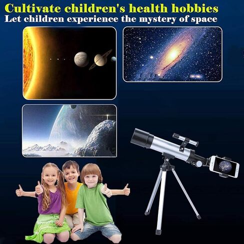 Telescopes Astronomy 600mm Focal Length HD Outdoor Monocular Space Telescope with Adjustable Tripod 50mm Refractor for Beginners in Saudi Arabia