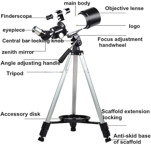 Carrying Bag Professional Astronomical Telescope for Children and Adult Beginners Portable Astronomical monocular Telescope with Adjustable and Sturdy Tripod Beautiful Home in Saudi Arabia
