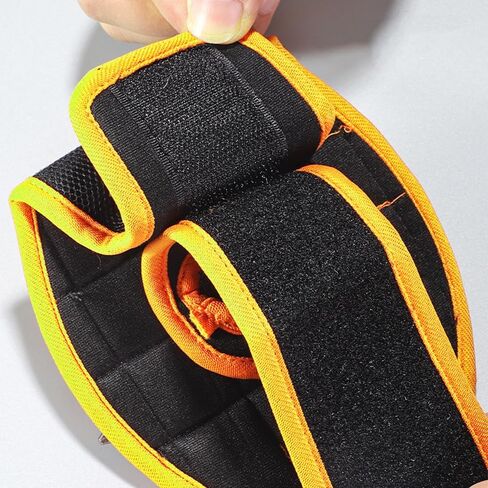 Tool Holding Magnetic Wristband - 16 Strong Magnets for Screws, Nails & Drill Bits (Yellow) in Saudi Arabia