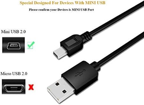 Maxllto 3ft Rendrant Breed Oncsions and Charger 2in1 Cable Compl for Canon Ixy Digital Series Camera USB CORD لـ Canon Ixy Digital 10 Ixy Digital 50 Ixy Digital 500 Ixy Digital 800 IS in Kuwait