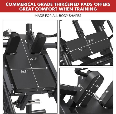 Squat Wedge Block (4PCS) for Heel Elevated Squat, Adjustable Non-Slip Squat Ramp, Deadlift Wedge, Calf Stretcher, Slant Board, Incline Board, Improve Mobility Balance and Strength Performance in Kuwait