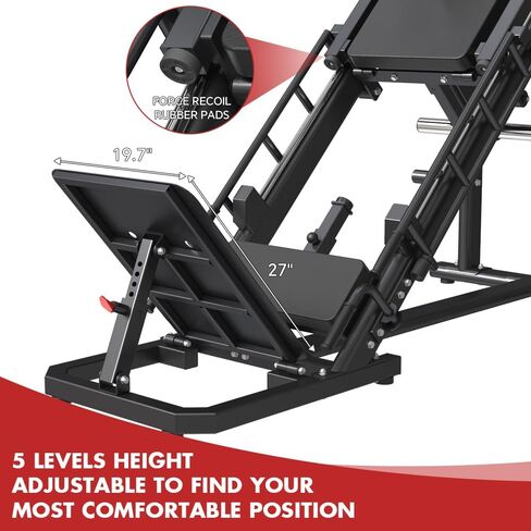 Squat Wedge Block (4PCS) for Heel Elevated Squat, Adjustable Non-Slip Squat Ramp, Deadlift Wedge, Calf Stretcher, Slant Board, Incline Board, Improve Mobility Balance and Strength Performance in Kuwait