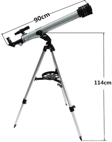 Super Binoculars Telescopes 525 Times Single Tube Astronomical Telescope 60700 Refractor Telescope for Professional Stargazing and Astronomy Beginners with Aluminum Alloy Tripod in Saudi Arabia
