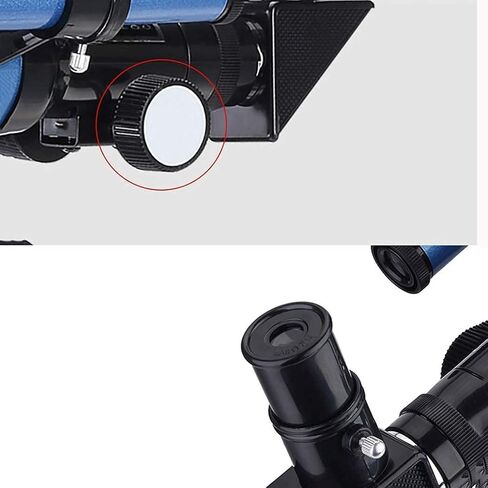 High Power HD Kids Telescope for Adults Astronomy Beginners 40mm Aperture 400mm Focal Length Mount Astronomical Refracting Telescope Fully-Coated Glass Optics Blue in Saudi Arabia