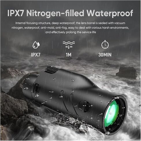 Tamping Telescope 10x50 Monocular Monocular مع محول الهاتف الذكي - Bak4 Prism Scope لمشاهدة الطيور والمشي لمسافات طويلة in Saudi Arabia