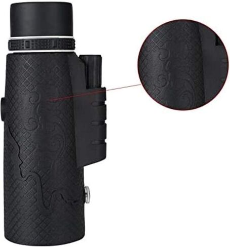 Portable 60x60 High Definition Binoculars Telescope - Professional Monocular for Outdoor Activities, Camping, and Wildlife Observation in Saudi Arabia