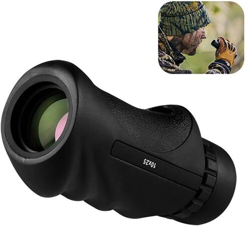 Pocket-Sized 10X25 Zoom Monocular Telescope - High-Angle Viewing, Perfect for Outdoor Hiking and Bird Watching in Saudi Arabia
