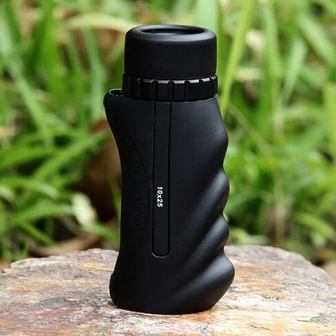Pocket-Sized 10X25 Zoom Monocular Telescope - High-Angle Viewing, Perfect for Outdoor Hiking and Bird Watching in Saudi Arabia