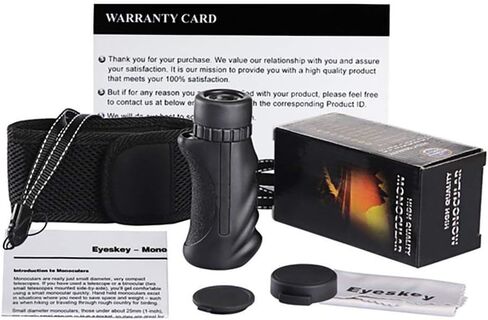 Pocket-Sized 10X25 Zoom Monocular Telescope - High-Angle Viewing, Perfect for Outdoor Hiking and Bird Watching in Saudi Arabia