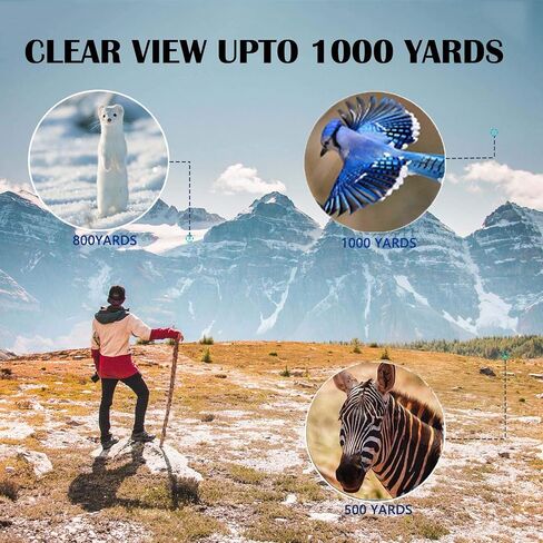 40x60 High Power Monocular Telescope for Adults & Kids - Waterproof Zoom Monoscope with Tripod and Phone Adapter for Star Gazing and Bird Watching in Saudi Arabia