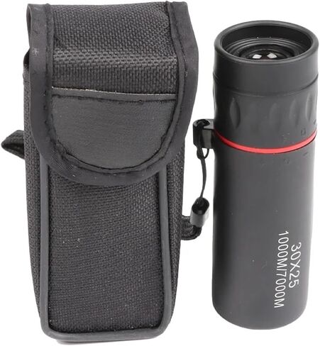 HD 30x25 Monocular Telescope Binoculars - Zooming Focus with Green Film Lens for Outdoor Hunting, Tourism, and Sharp Image Viewing in Saudi Arabia