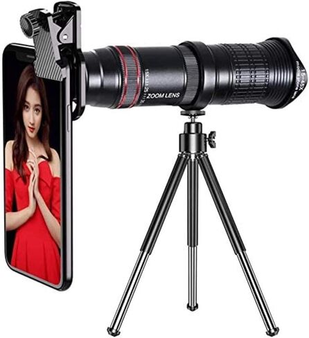 High Power Monocular Telescope for Adults & Kids - Includes Tripod & Smartphone Holder, Ideal for Bird Watching, Camping, Hiking in Saudi Arabia