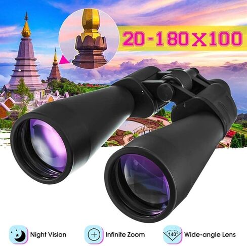 20-180x100 تلسكوب أحادي الخفيف - مناظير عالية الطاقة للأنشطة الخارجية والتخييم والمشي لمسافات طويلة ومشاهدة الحياة البرية in Saudi Arabia