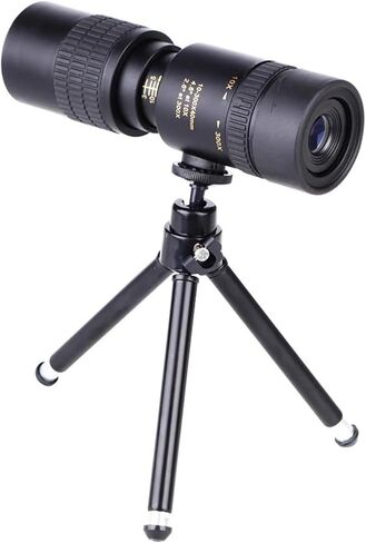 10-300X40mm BAK4 Prism Monocular Telescope with Tripod Holder - Perfect for Bird Watching, Camping, and Hiking in Saudi Arabia