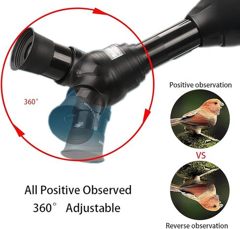 Professional Portable Observation and Learning Telescope Professional Astronomical Telescope Monocular 60MM Refractive Outdoor Travel Spotting Scope with Tripod for Beginners in Saudi Arabia
