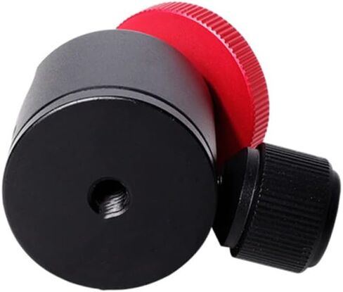 NUOBESTY DSLR Camera Tripod Mount 360° Rotatable Hot Shoe Head Compact Ballhead for Video Recording Compatible Tripods and Monopods in Saudi Arabia