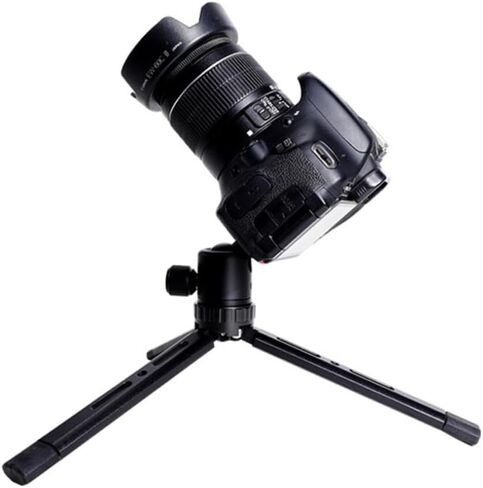 NUOBESTY DSLR Camera Tripod Mount 360° Rotatable Hot Shoe Head Compact Ballhead for Video Recording Compatible Tripods and Monopods in Saudi Arabia