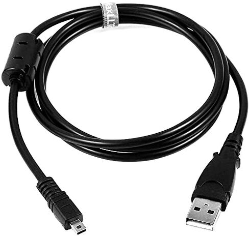 MaxLLTo Replacement UC-E6 USB Data Transfer Cable for Panasonic Lumix DMC-FX520 DMC-FX55 DMC-FX55P DMC-FX580 DMC-FX7 DMC-FX8 DMC-FX9 Cameras in Saudi Arabia
