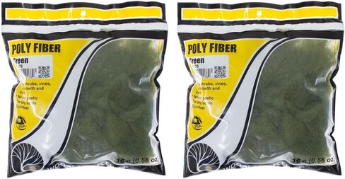Woodland Scenics Poly Fiber 16g-Green in Saudi Arabia