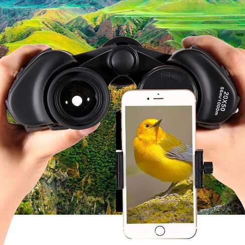 20x50 Monocular Telescope Binoculars for Adults & Kids - BAK-4 Prism, 22mm Eyepiece, Waterproof, Clear Low Light Vision, Ideal for Bird Watching in Saudi Arabia