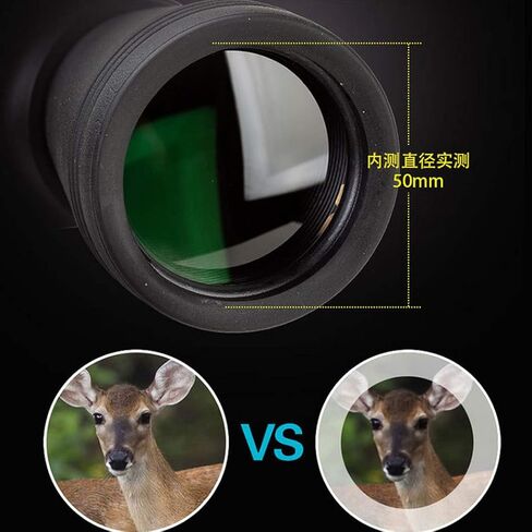 20x50 Monocular Telescope: High-Powered Binoculars for Adults & Kids, Easy Focus, Low Light, 22mm Eyepiece in Saudi Arabia