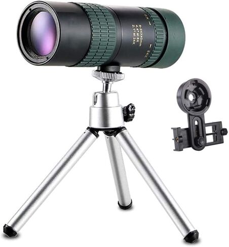 8-24x30 Zoom Monocular Telescope with BAK4 Prism & Smartphone Adapter - Versatile for Various Activities in Saudi Arabia