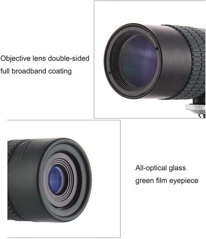 8-24x30 Zoom Monocular Telescope with BAK4 Prism & Smartphone Adapter - Versatile for Various Activities in Saudi Arabia