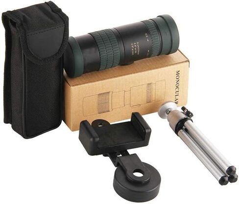 8-24x30 Zoom Monocular Telescope with BAK4 Prism & Smartphone Adapter - Versatile for Various Activities in Saudi Arabia