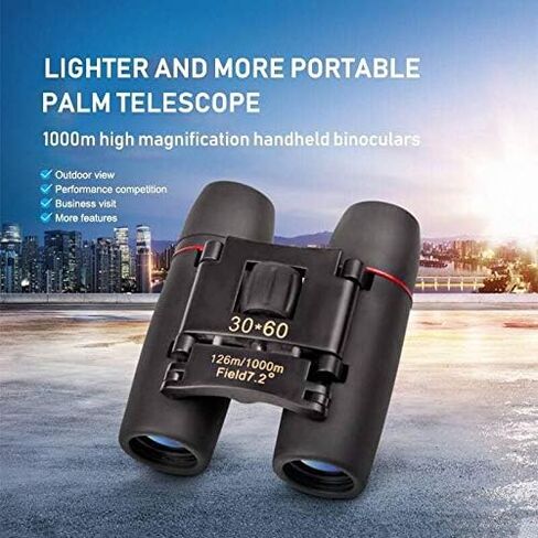 Compact Waterproof 30x60 Monocular Telescope - Perfect for Adults, Outdoor Activities and Travel in Saudi Arabia
