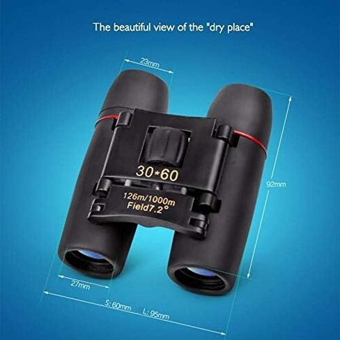 Compact Waterproof 30x60 Monocular Telescope - Perfect for Adults, Outdoor Activities and Travel in Saudi Arabia