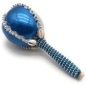 Maraca de Yemaya - Yemaya Rattle ، Blue ، Silver (309) in Kuwait